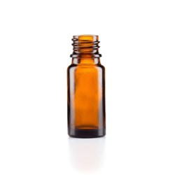 15ml Amber Glass Dropper Bottle, GL18 Neck